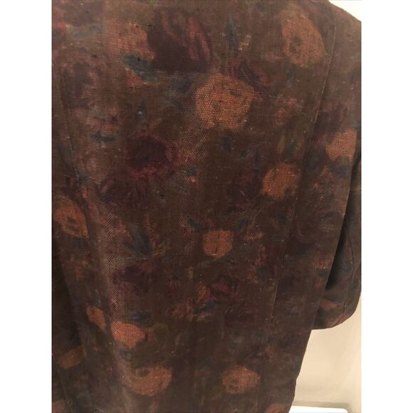 Kim Rogers‎ multicolor blended faux pockets long sleeve open blazer jacket 22W - Picture 5 of 8